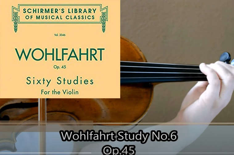 Wohlfahrt etude op45 – Interactive Music Sheet